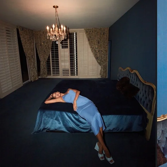 Reformation Sky Blue Strappy Midi Dress - Picture 6 of 9